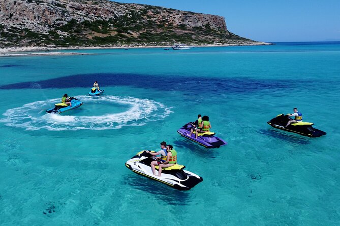 2-Hour Jet Ski Adventure to Balos - Passing Gramvousa, Crete’s Pirate Island