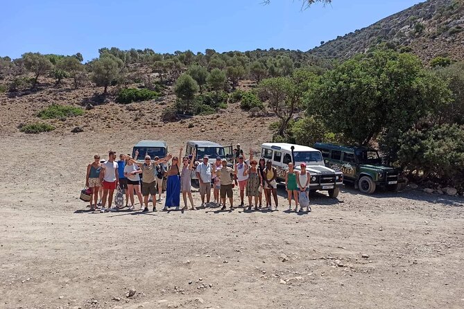 4x4 Safari Tour South Crete Agiofarago Matala - Walking Agiofarago Gorge to the beach