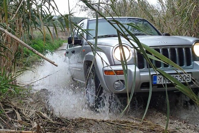 5Hour Safari Tour in Crete(Heraklion)with Quad,Jeep,Buggy & Lunch - Skalani: cave, stream, church, and dust