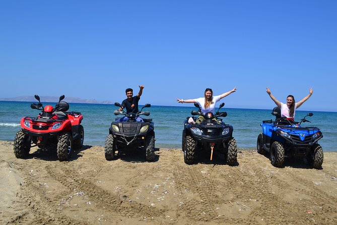 5Hour Safari Tour in Crete(Heraklion)with Quad,Jeep,Buggy & Lunch - Karteros Gorge, Greek lunch, and a beach finish