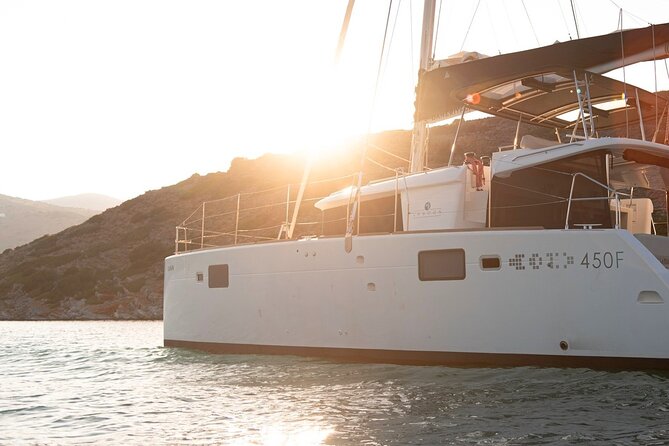 Ag. Nikolaos: Catamaran Trip with Sushi, Drinks, & Water Toys - Food, drinks, and the onboard rhythm