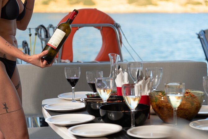 Ag. Nikolaos: Catamaran Trip with Sushi, Drinks, & Water Toys - Booking details worth knowing