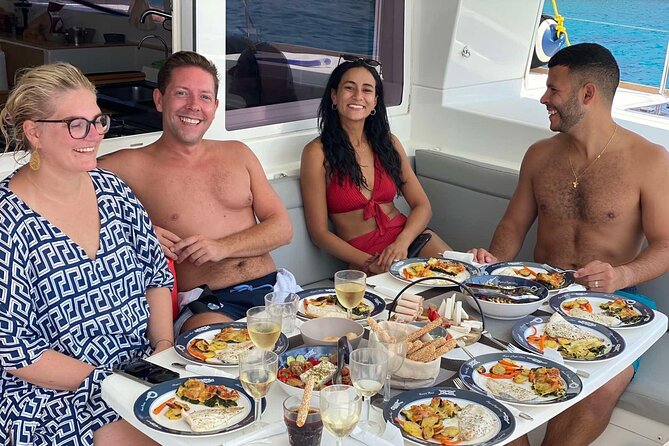 Ag. Nikolaos: Catamaran Trip with Sushi, Drinks, & Water Toys - How much value do you get for $150.18?