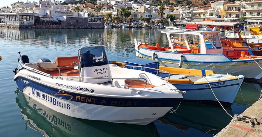 Agios Nikolaos: Motorboat or Speedboat Rental - A private boat that still needs careful planning