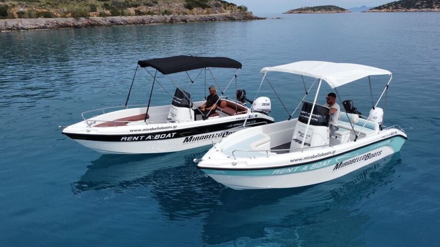 Agios Nikolaos: Private Boat Cruise with Soft Drinks - Leaving Agios Nikolaos for Mirabello Bay