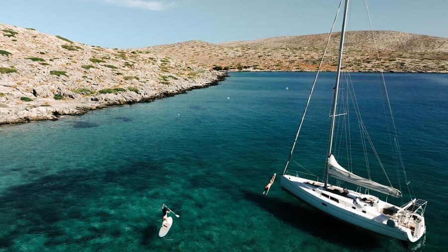Agios Nikolaos: Spinalonga and Kolokitha Island Sailing Trip - Kolokitha Bay gives you the main part of the day