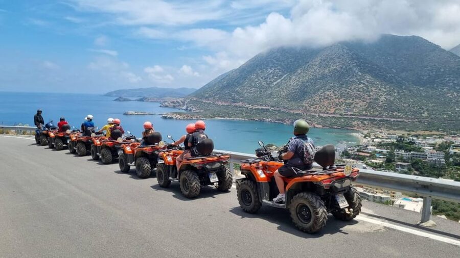 Bali & Panormo Rethymno:Quad Safari & visit Cave 57km 4hours - The guide and group size