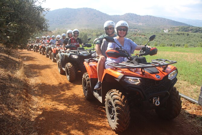 Bali Rethymno Panormo half day quad safari adventure - Driving through olive groves and mountain country
