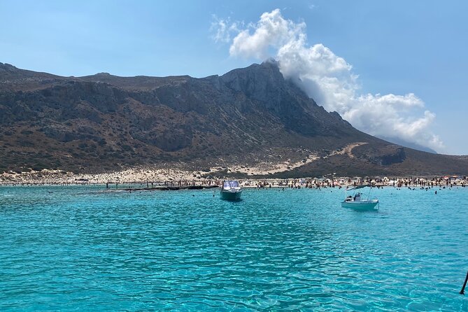 Balos Private Boat Cruise from Chania - Gramvousa Beach and the choice of castle or sea