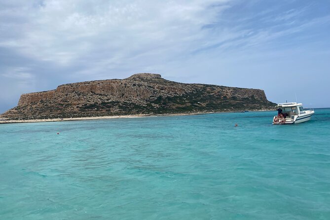Balos Private Boat Cruise from Chania - Menies Beach, your quiet first stop