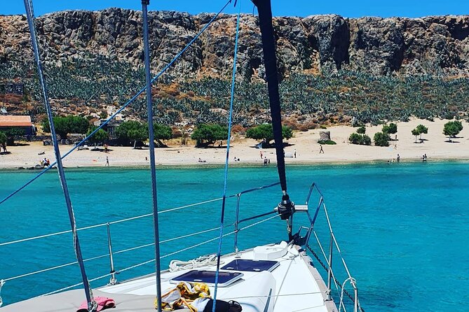 Balos Shared Catamaran Cruise (small groups up to 10 or 22ppl) - Why this catamaran is a better fit than a big ferry