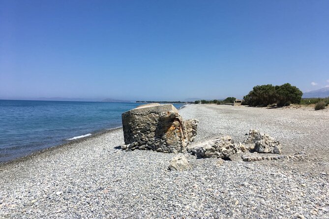 Battle of Crete Full Day Private Tour in Chania - An abandoned German bunker with wide views