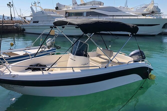 BOAT RENTAL per Hour from Hersonissos Crete - Gouves, Anissaras, and Analipsi by boat