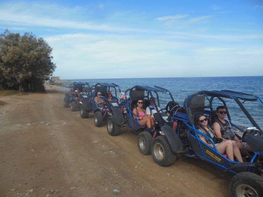 Buggy safari Crete (Transfer and lunch) analipsi- hersonisos - The final beach stop is for swimming, not seclusion