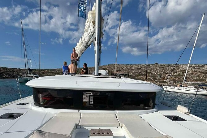 Catamaran Sailing to Dia with Lunch in Heraklion, Crete(EST 2024) - Finding the quiet side of Dia Island
