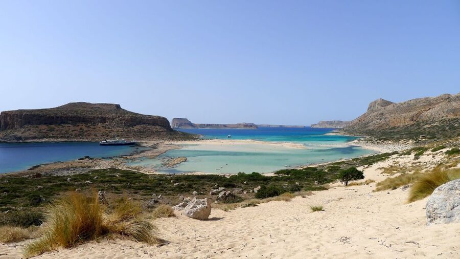 Chania/Almyrida: Balos Gramvousa Day Trip with Boat Ticket - Pickup from Chania to Kissamos Port