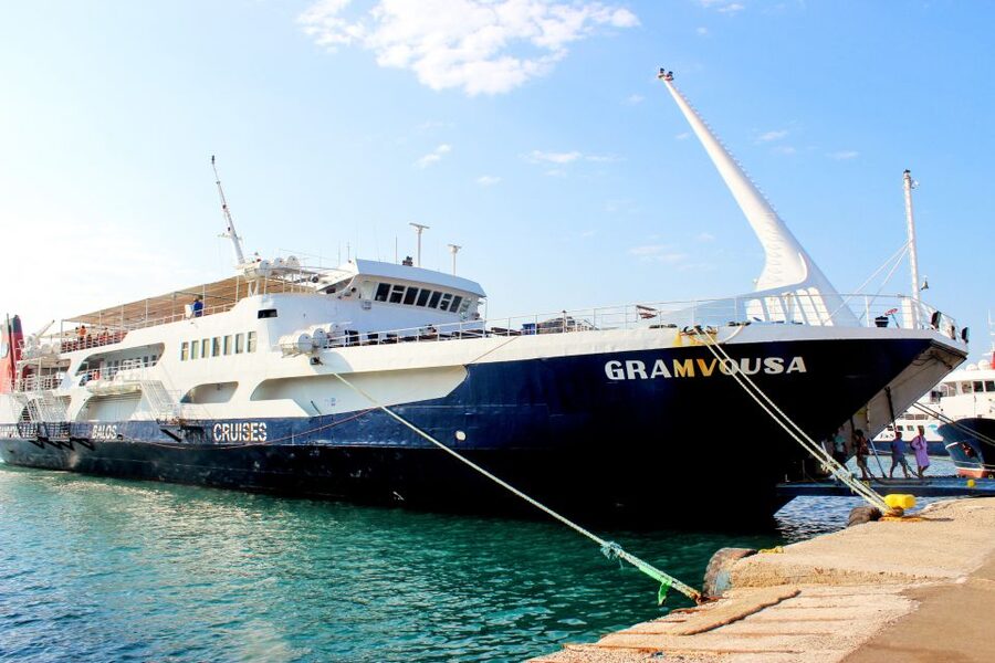 Chania Areas/Kalyves:Gramvousa Island & Balos,Boat Tkt Extra - The ferry crossing to Gramvousa