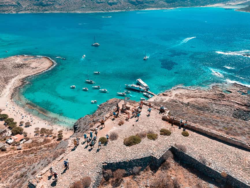 Chania: Balos Gramvousa Cruise with Transfer and Boat Ticket - Food, drinks, and what to pack