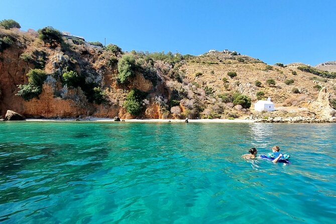Chania: Boat Rental Almyrida - Loutraki Beach and building your own route