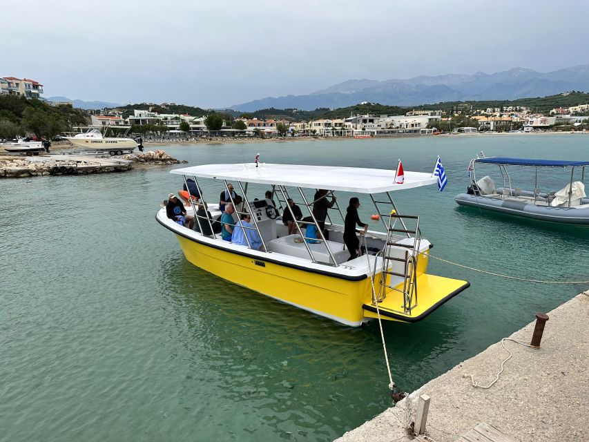 Chania: Boat Trip with Guided Snorkeling & Stand-Up Paddling - How the three-hour boat trip works