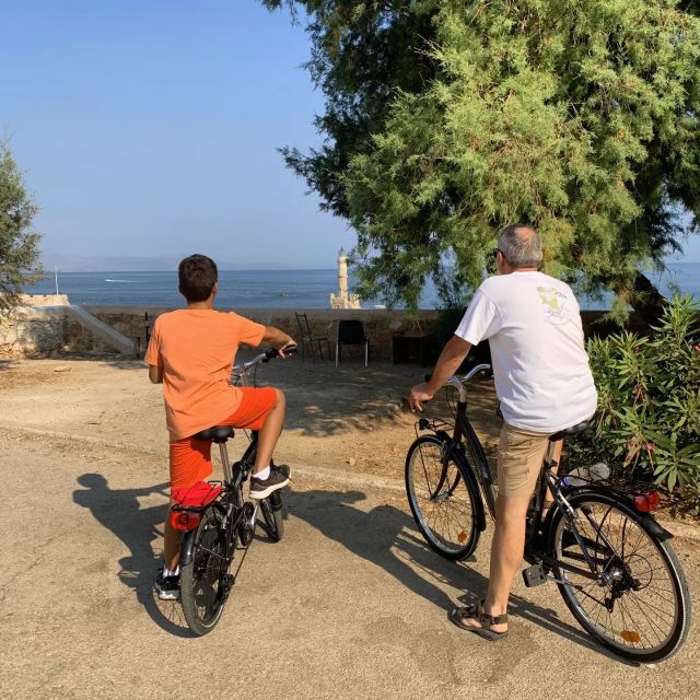 Chania: City Highlights Small Group Bike Tour - A Local Break Above the City