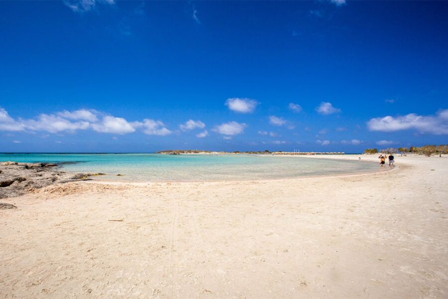 Chania: Elafonisi and Milia Mountain with Loungers and Lunch - Three hours at Elafonisi Beach