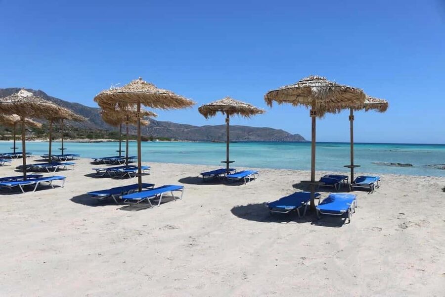 Chania: Elafonisi Beach Day Trip with Elos Stop and Transfer - The coffee stop and the mountain route