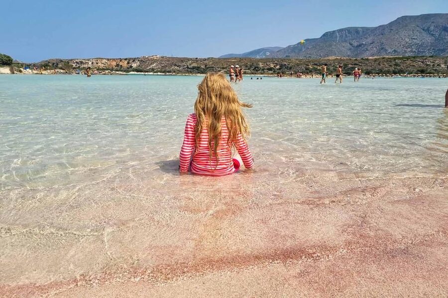 Chania: Elafonissi Beach and Elos Village Day Tour by Coach - The café break before the beach