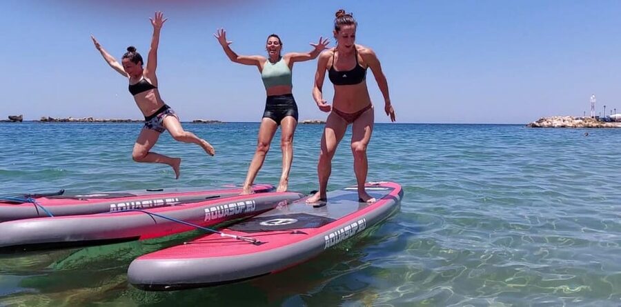 Chania: Morning or Sunset Stand-up Paddleboard Pilates - What the One-Hour Class Actually Involves