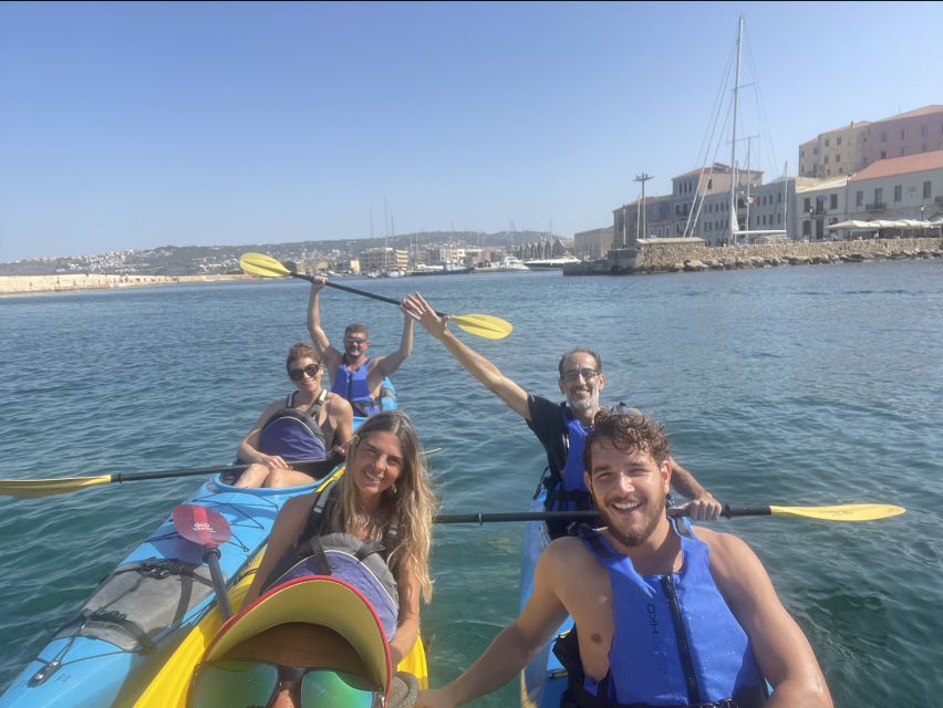 Chania: Morning Sea Kayak Tour Along the Coastline - What the guide adds to the experience