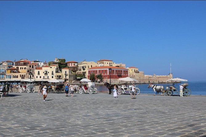 Chania old town and around private tour (price per group of 6) - Minoan remains on Kasteli Hill