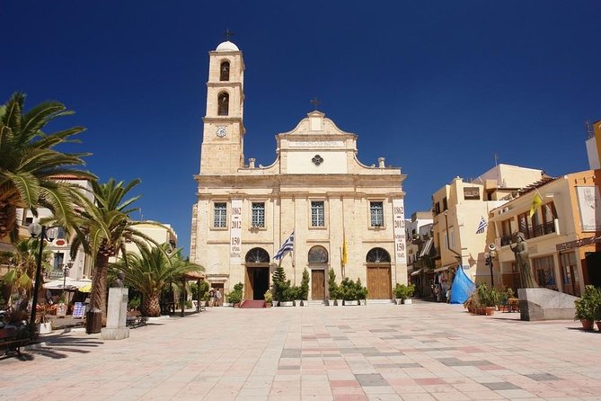 Chania old town and around private tour (price per group of 6) - Souda, the war cemetery, and the White Mountains