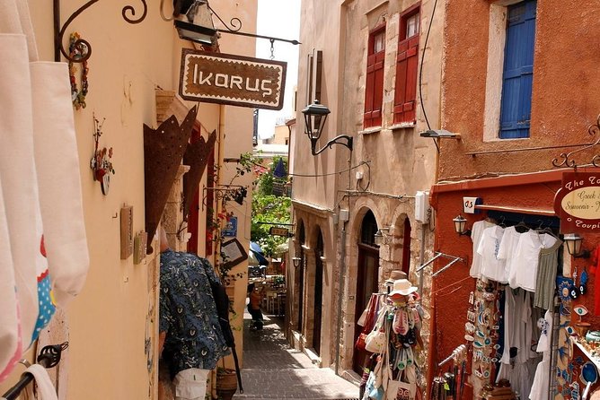 Chania old Town Half Day Private Tour (price per group of 6) - Minoan history and the small 9D cinema stop