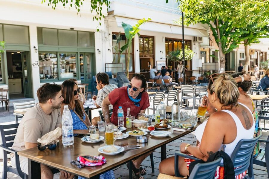 Chania: Old Town Highlights Guided Tour with Street Food - From meat pies and olives to a full Cretan meal