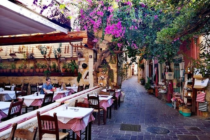 Chania old town, mountains, restaurant Private Tour (group of 6) - Optional museum and weekday wine tasting