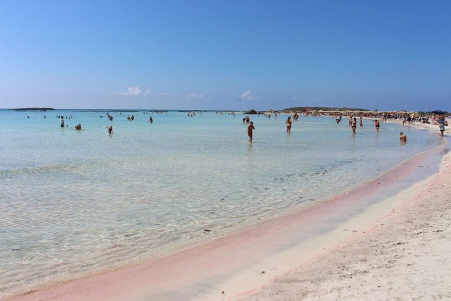 Chania & Rethymno: Elafonisi Beach with Transfer and Guide - The long road to Elafonisi