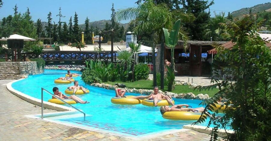 Chania & Rethymno:Limnoupolis Water Park with Lunch+Transfer - A full day of water-park fun near Chania