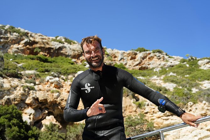 Chania Scuba Diving 2 Shore Dives(Receive Certification) - A snack break before returning to the water