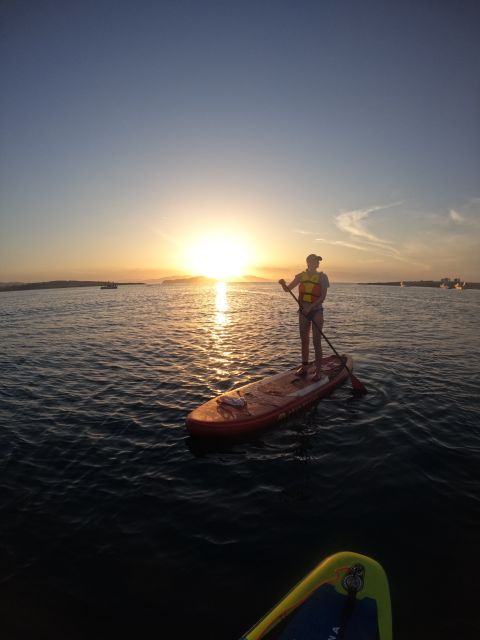 Chania: Stand-up Paddleboard Coastal Sunset Experience - Getting comfortable on the paddleboard