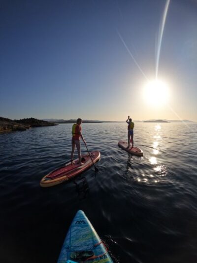 Stand-up Paddleboard Coastal Sunset Experience