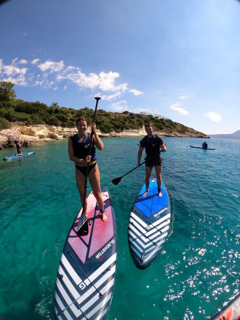 Chania: Stand-Up Paddleboard Small Group Tour - Paddling along Marathi and Loutraki