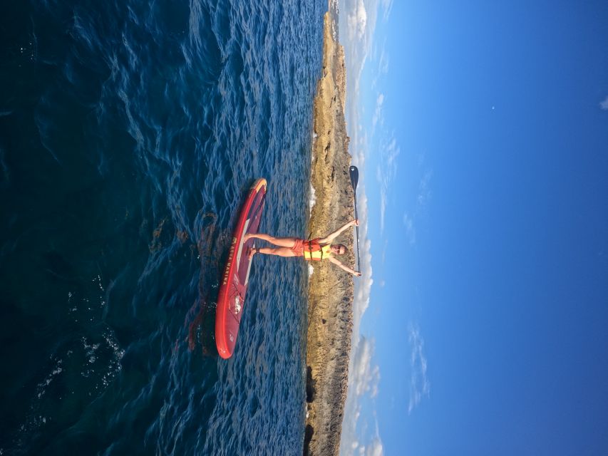 Chania: Stand-up Paddleboard Tour to Lazareta Island - The route to Lazareta Island