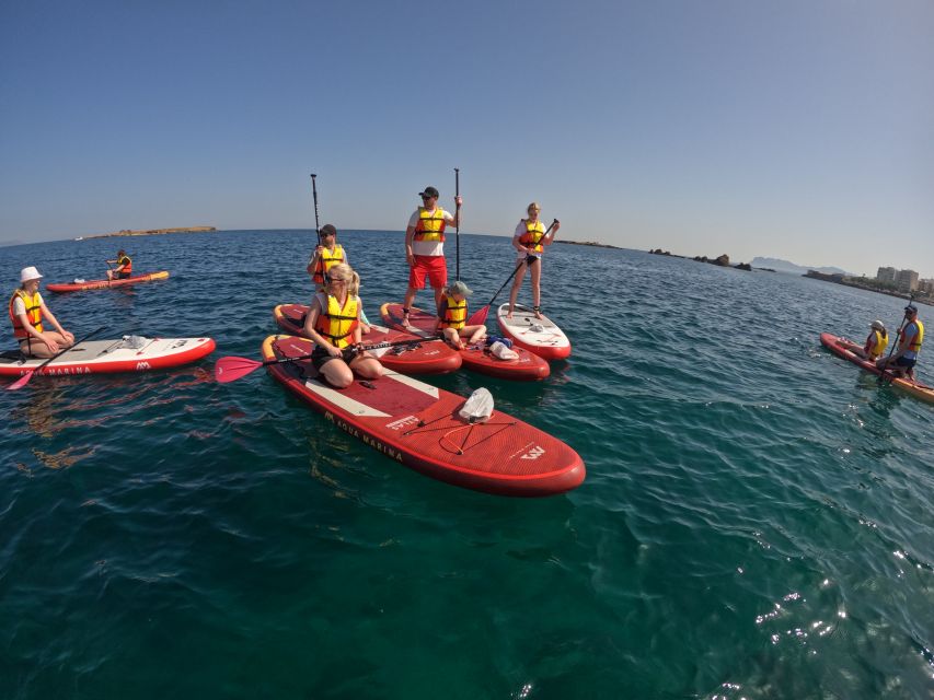 Chania: Stand-up Paddleboard Tour to Lazareta Island - The guide makes the difference