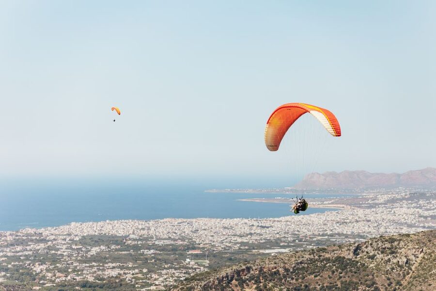 Chania: Tandem Paragliding Flight in Crete - Takeoff, views, and landing