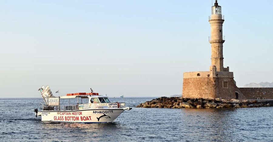 Chania Town: Glass-Bottom Boat Cruise to Thodorou & Lazareta - Price, inclusions, and the value question