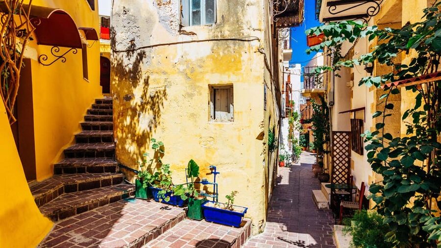 Chania Walking Food And Wine Night Tour - Starting at the central market