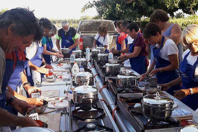 Cretan Cooking Class and Olive Oil Tasting - A long table and a very full meal