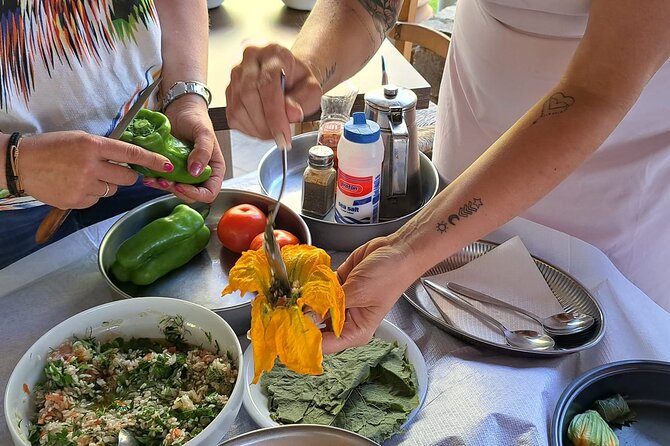 Cretan Flavors - Cooking Lessons and Wine Olive Oil Tasting - Cooking in a village home with Spyros and Anna