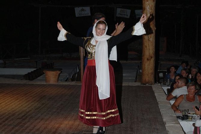 Cretan Folklore Night with Live Music, Dance, and Greek Dinner - How the evening works from pickup to return
