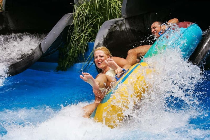 Crete: Acqua Plus Water Park Entrance Ticket with Transfer - Walking safely around the wet areas